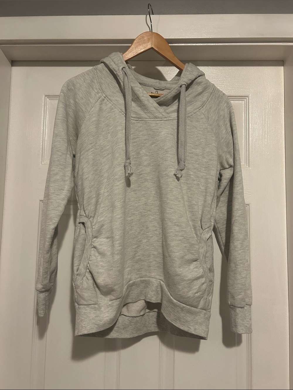 Essentials Light Gray Crewneck Hoodie Sweater